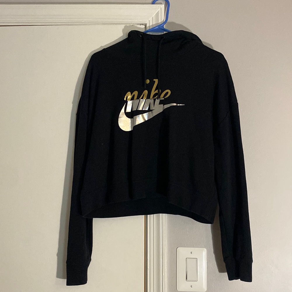 Nike cropped sweatshirt